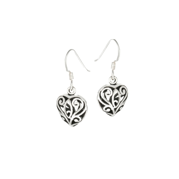 ❤️ CLASSIC HEART EARRINGS - Picture 1 of 6